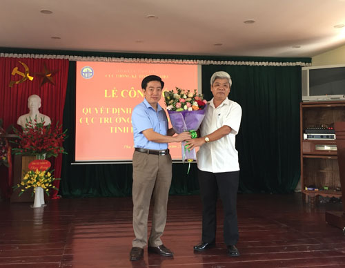 Lễ công bố quyết định bổ nhiệm Phó cục trưởng Cục Thống kê tỉnh Phú Thọ