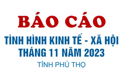 Tình hình kinh tế - xã hội tháng 11 năm 2023 tỉnh Phú Thọ