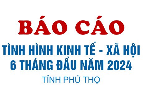 Tình hình kinh tế - xã hội 6 tháng đầu năm 2024 tỉnh Phú Thọ