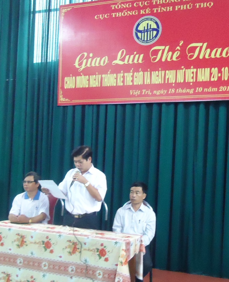 Phát biểu chào mừng của đồng chí Cục trưởng Nguyễn Huy Lương