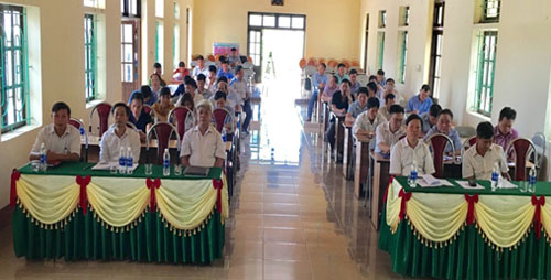 Huyện Tân Sơn tổ chức Hội nghị Tổng kết Tổng điều tra Dân số và nhà ở 01/4/2019