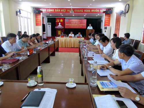 Cục Thống kê tỉnh Phú Thọ tổ chức họp báo Công bố số liệu thống kê kinh tế - xã hội tỉnh Phú Thọ 6 tháng đầu năm 2020