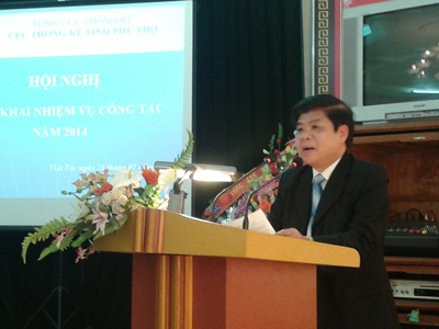 Cục Thống kê tỉnh Phú Thọ tổ chức hội nghị triển khai nhiệm vụ năm 2014